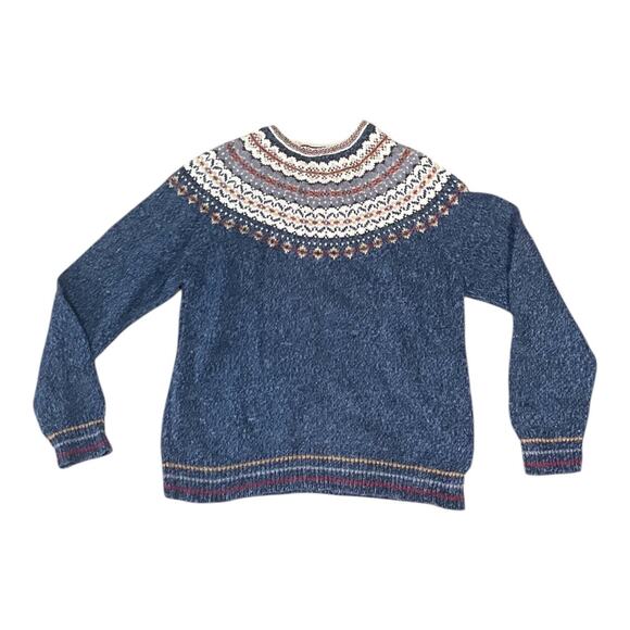 Tiara international Sweaters - Vintage Tiara International Sweater Women Blue Ramie Cotton Medium